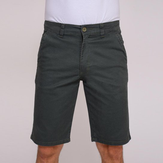 Bermuda Sarja Elastano Masculina Casual 7929