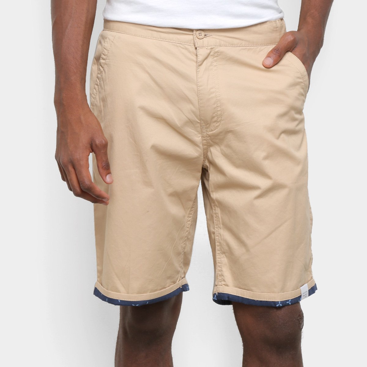 Short caqui masculino Clearance