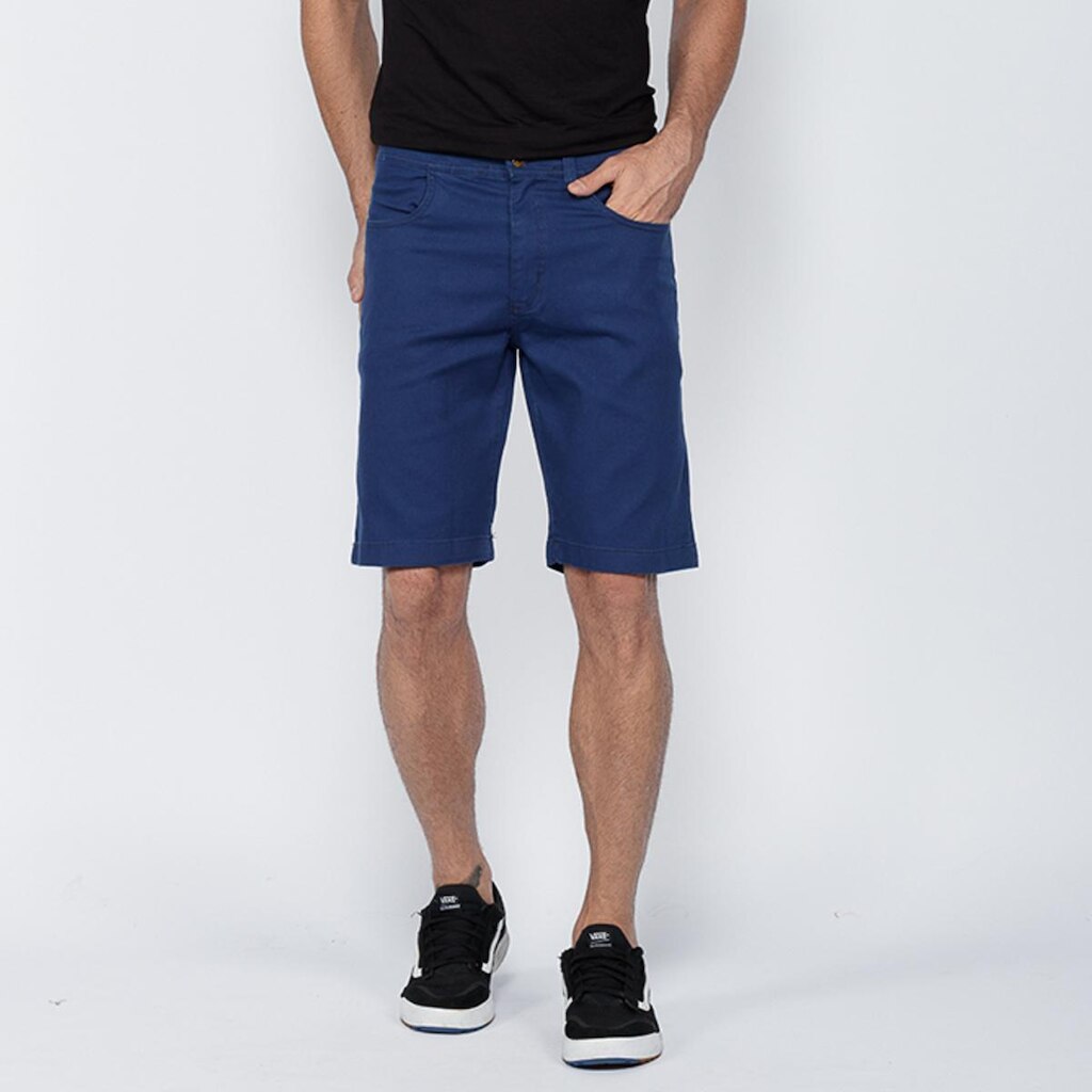 Bermuda Sarja Macaw Chino Lisa Mango Masculina