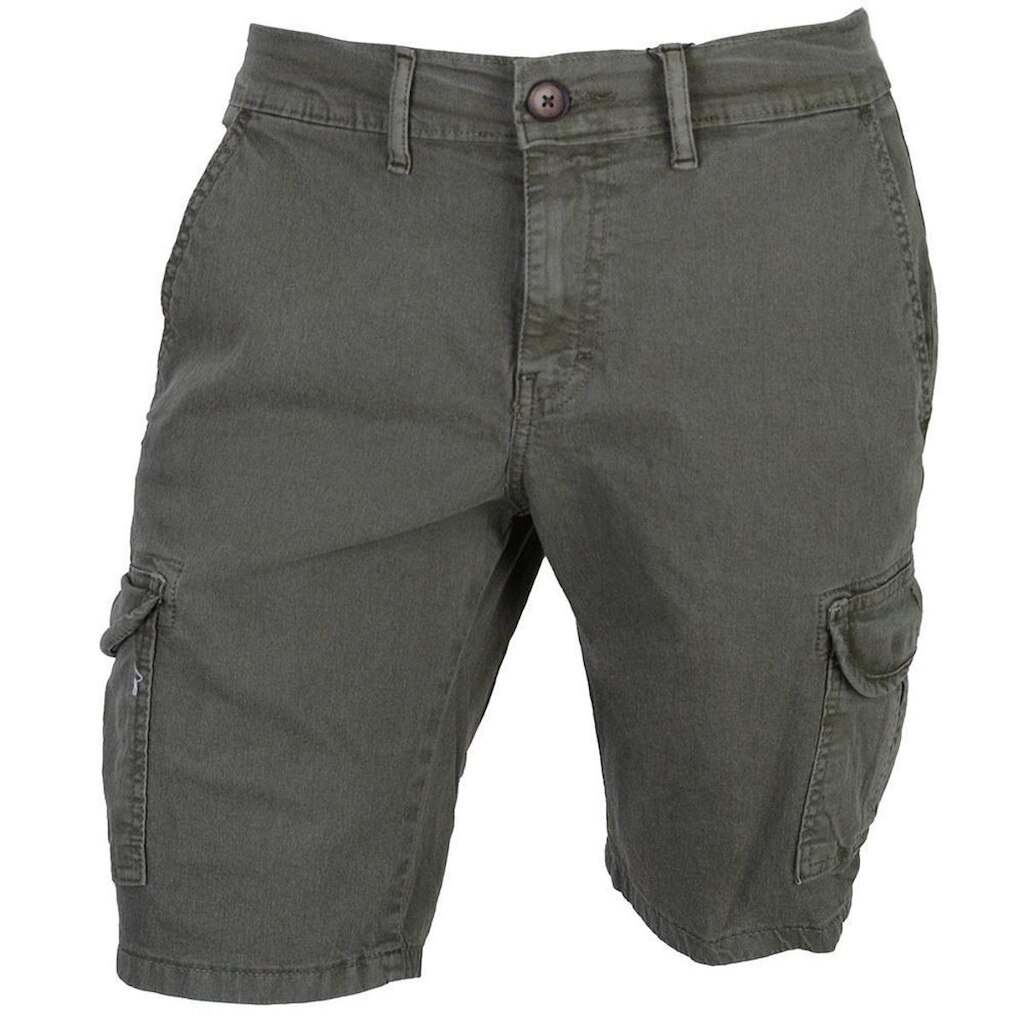 Bermuda Sarja Masculina Ogochi Cargo Concept Verde - 00352
