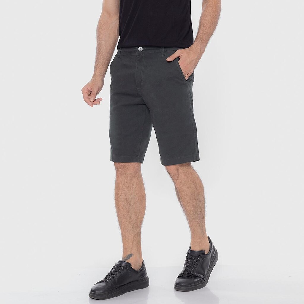 Bermuda Sarja Masculina Passeio Conforto Elastano 7879