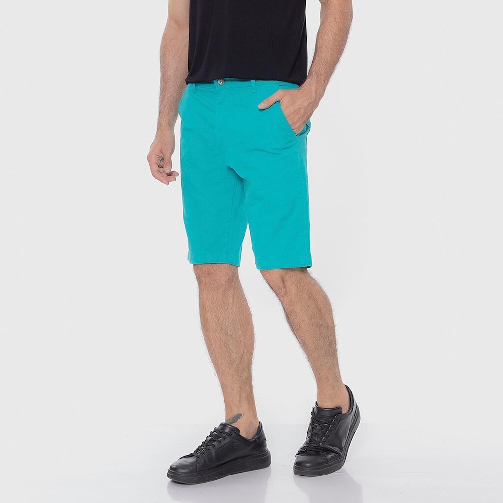 Bermuda Sarja Masculina Passeio Conforto Elastano 7879