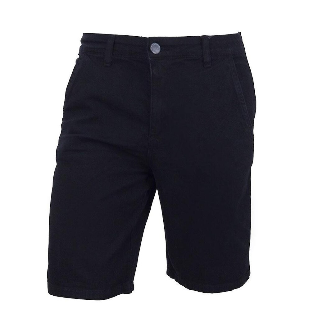 Bermuda Sarja Masculina Recuzza Preta - 10760