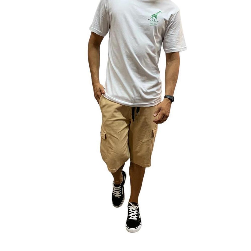 Bermuda Sarja  Utility Caqui- LRG