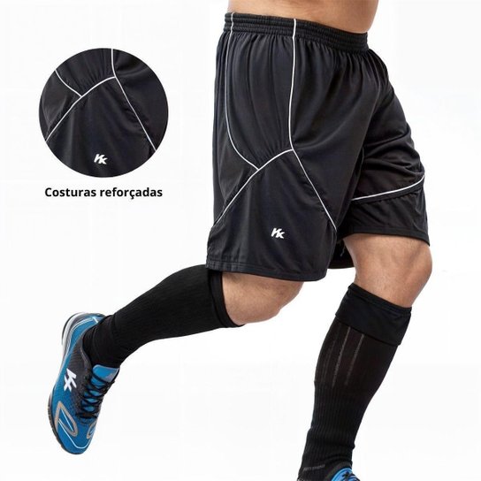 Bermuda Short Goleiro Futsal Futebol Profissional Kanxa Dry Soft Calção