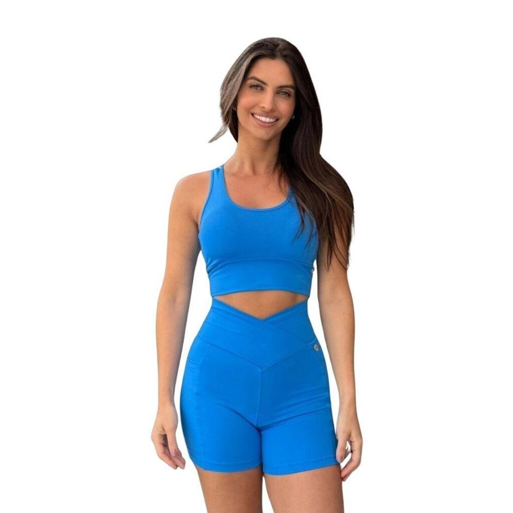 BERMUDA SHORT SINTONIA VIBE AZUL ROYAL