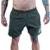 Bermuda Short Training Cordão - Jump Over - Verde Militar