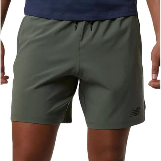 Bermuda Shorts Masculina New Balance Tenacity Logo 7