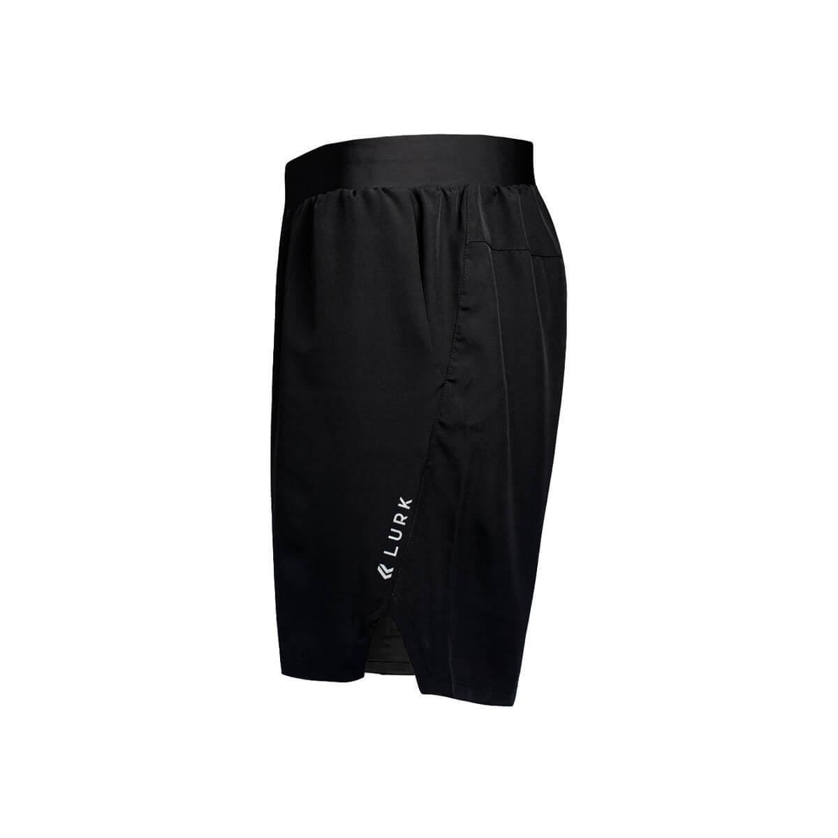 Bermuda Shorts V3s C/ Elastano 2x1 Lurk Treino Esportivo - Preto