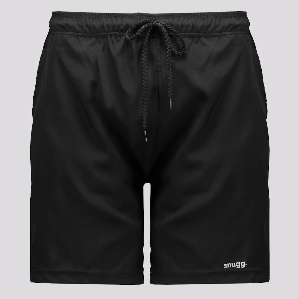 Bermuda Snugg 2 em 1 Tactel Preta