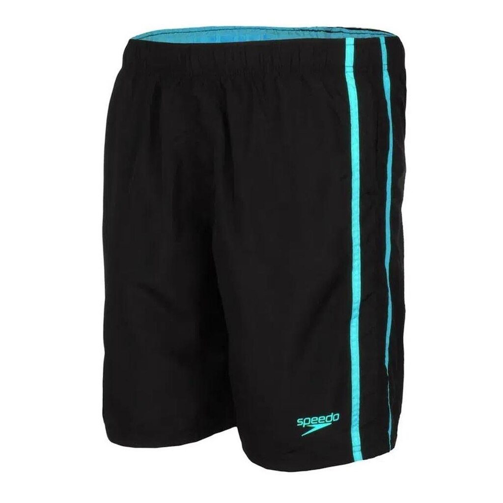 Bermuda Speedo Bold - Preto/ Neon
