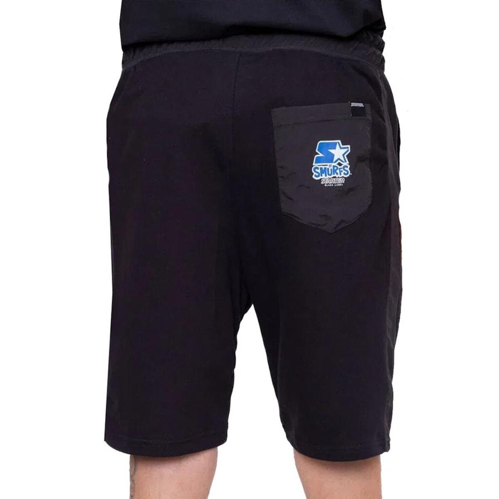 Bermuda Starter Moletom Collab Smurfs Masculino