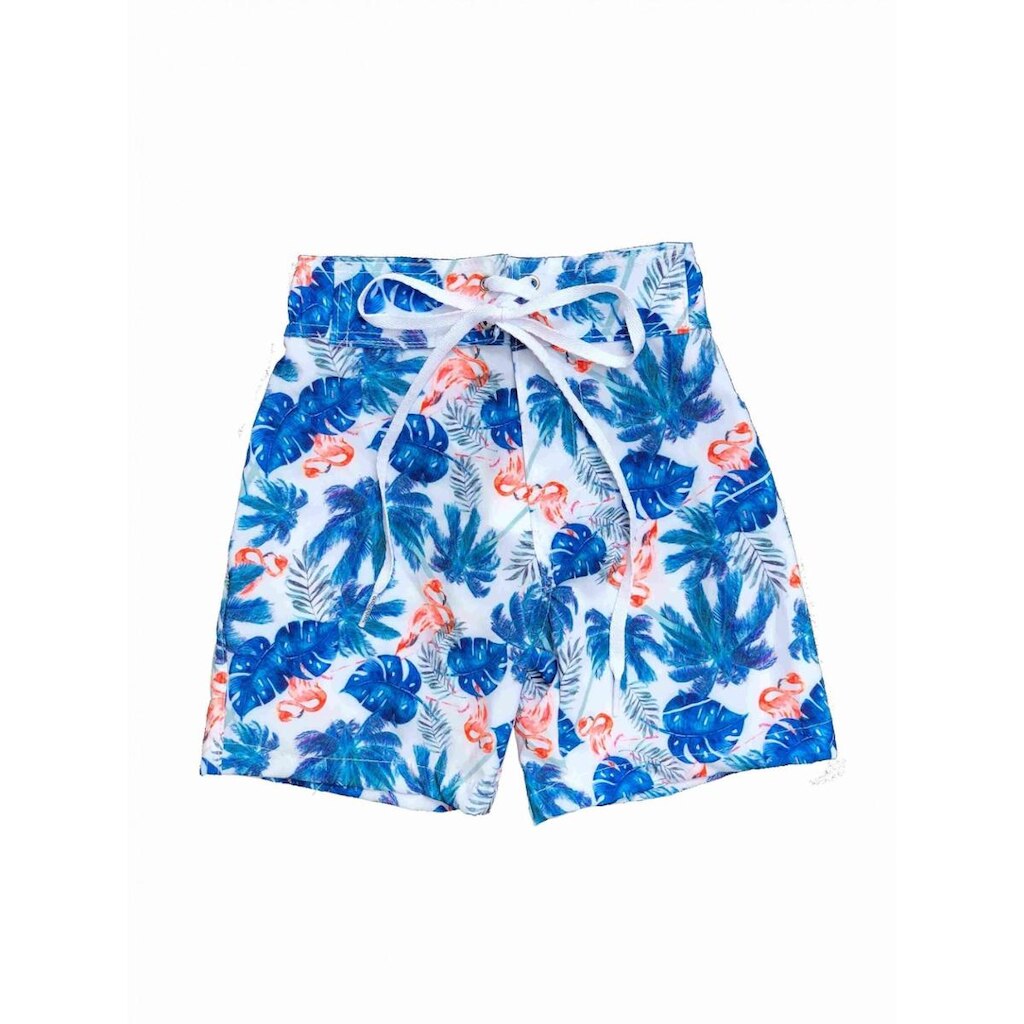 Bermuda Surf Infantil - Flamingo Beach
