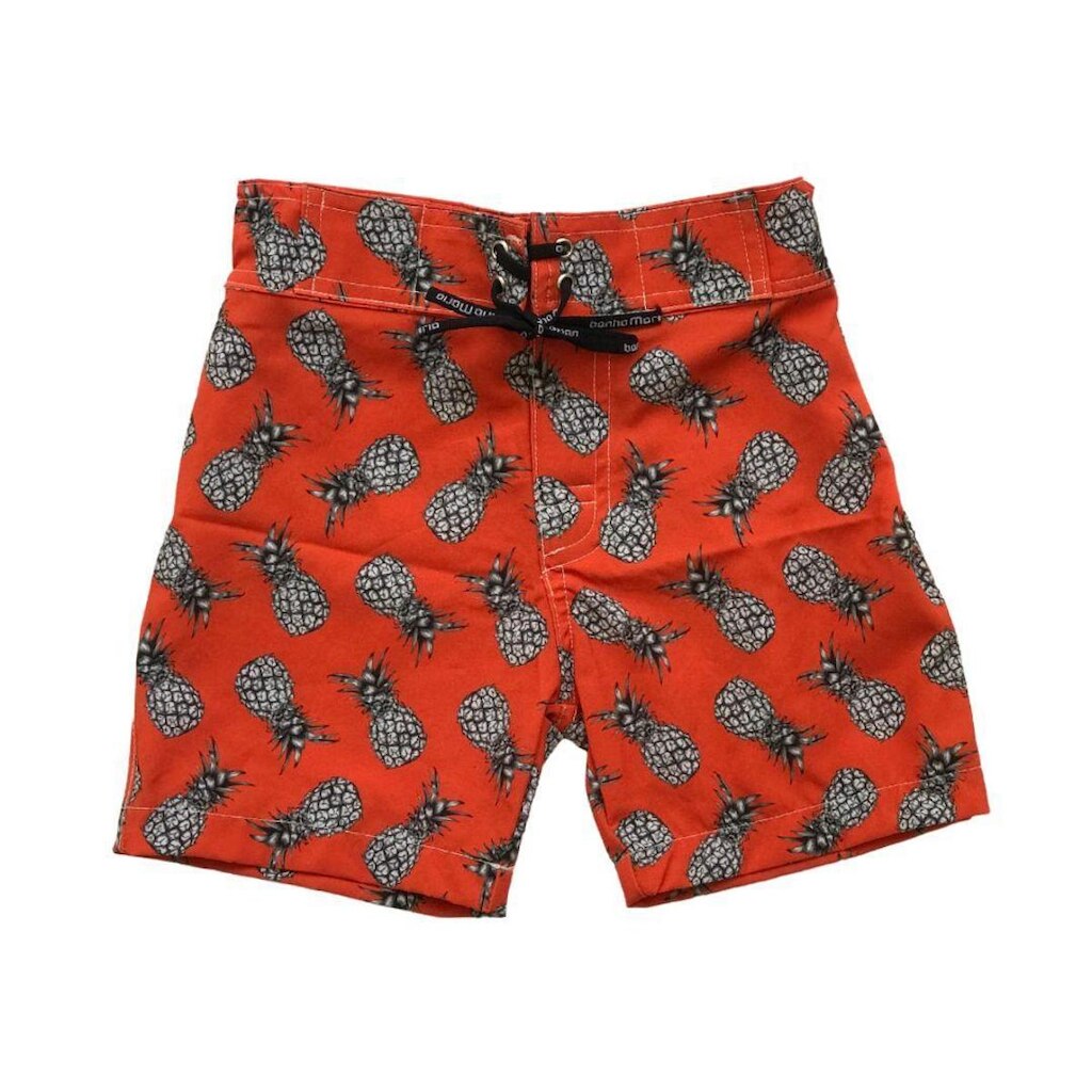 Bermuda Surf Infantil - Red Crown
