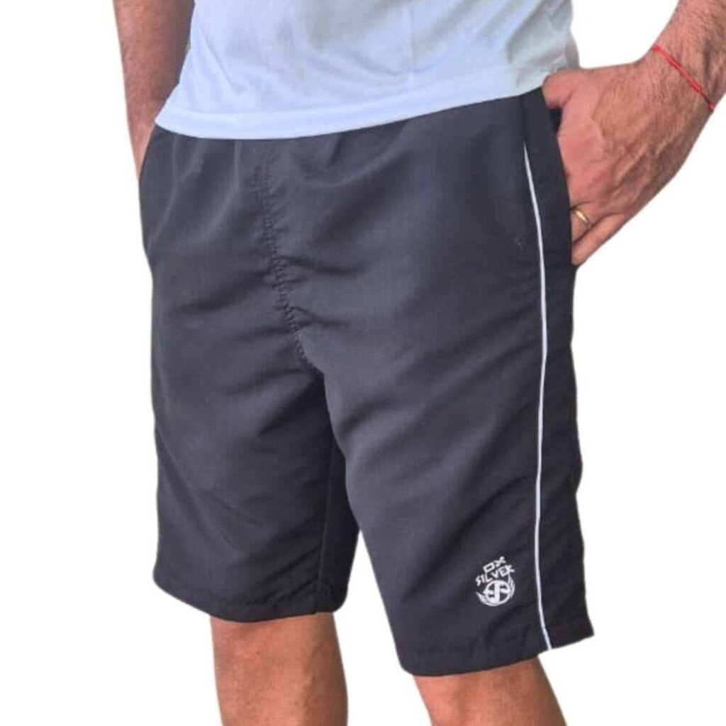 Bermuda Tactel Casual Com Bolsos