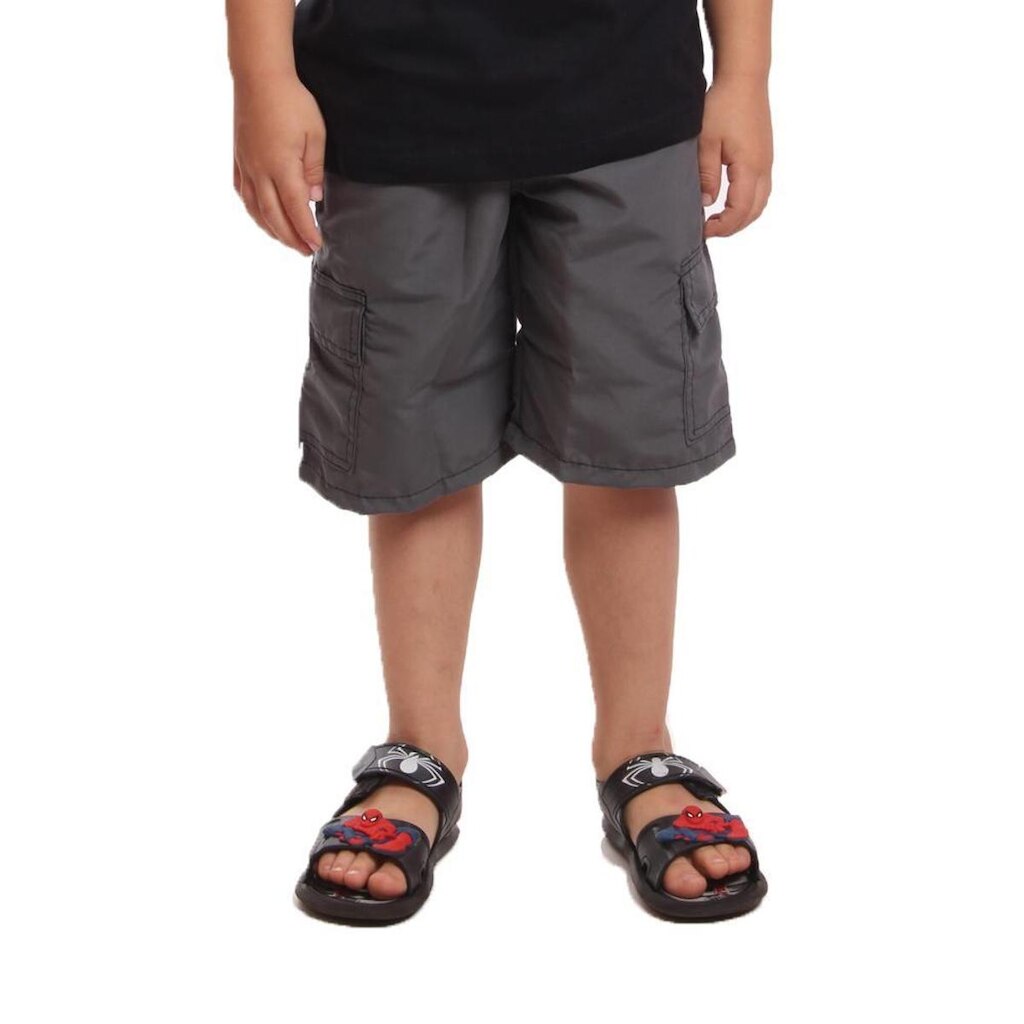 Bermuda. Tactel Infantil Ox Silver Estilo Short.