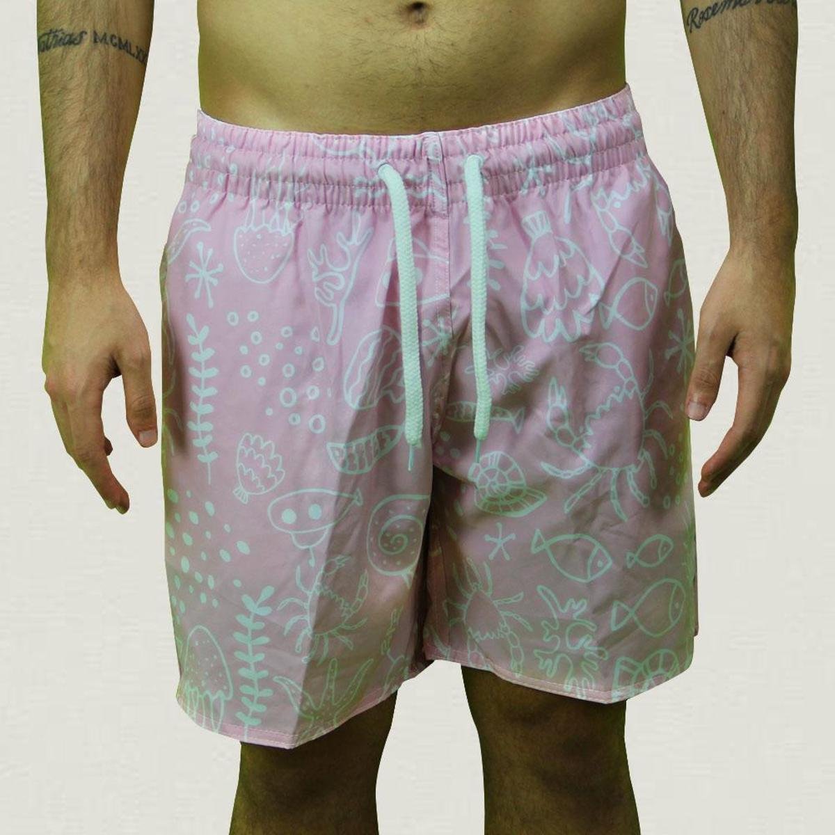 netshoes bermudas tactel