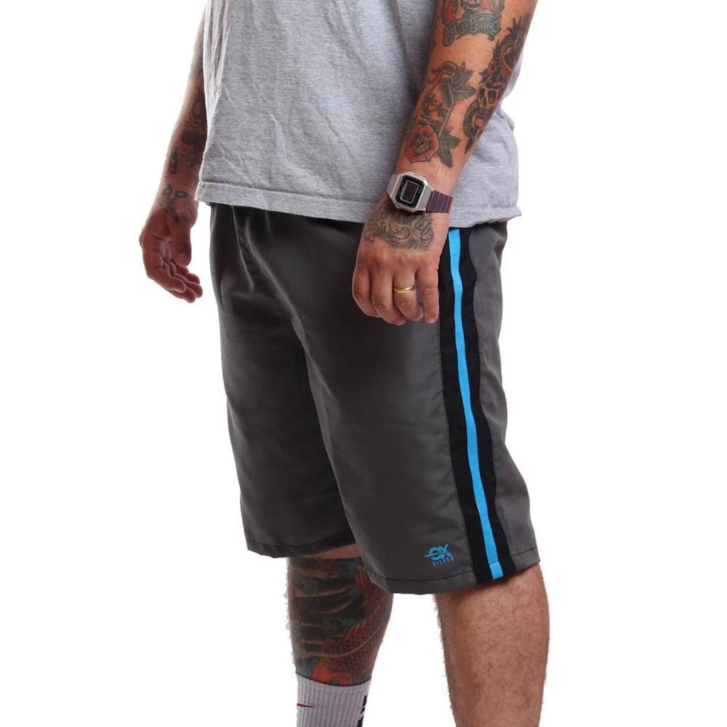 Bermuda Tactel Ox Silver Plus Size(tabela ultima foto)