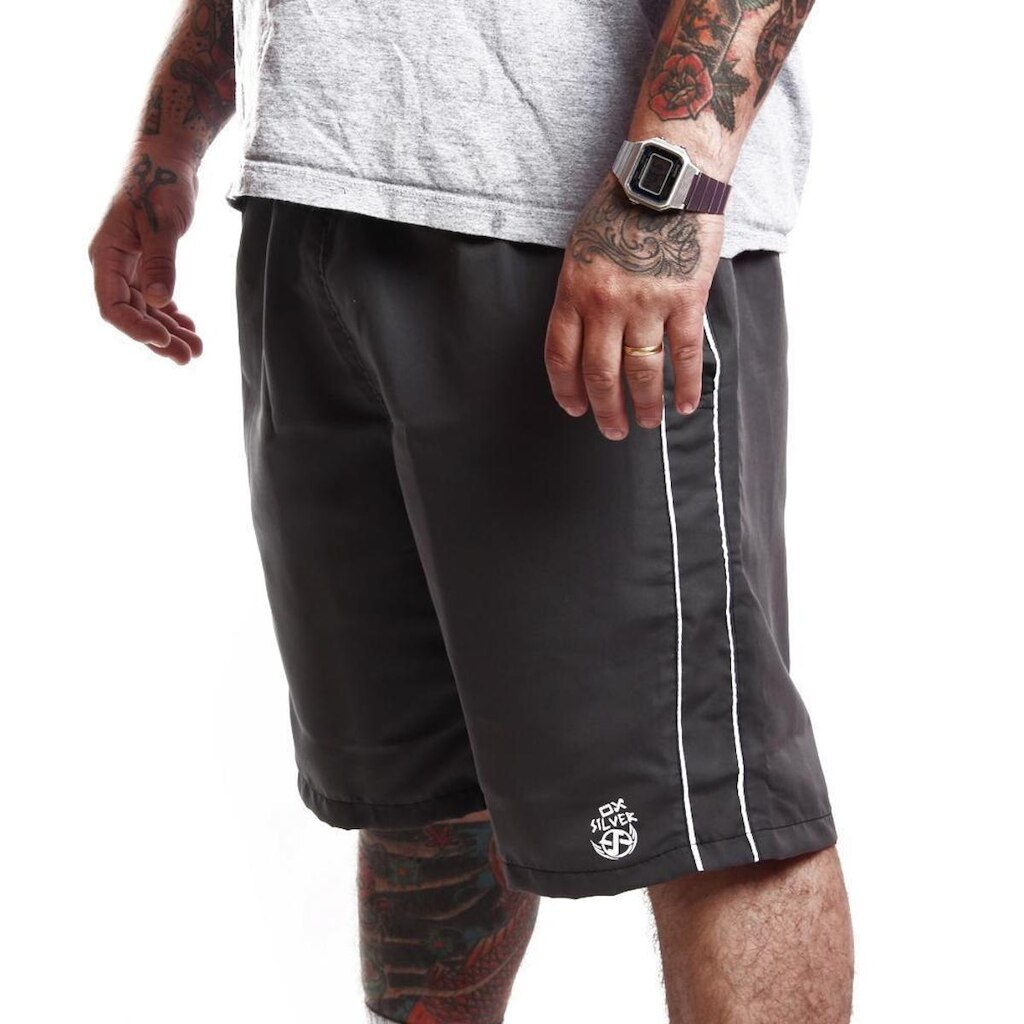 Bermuda Tactel Plus Com Bolsos e Vies Lateral
