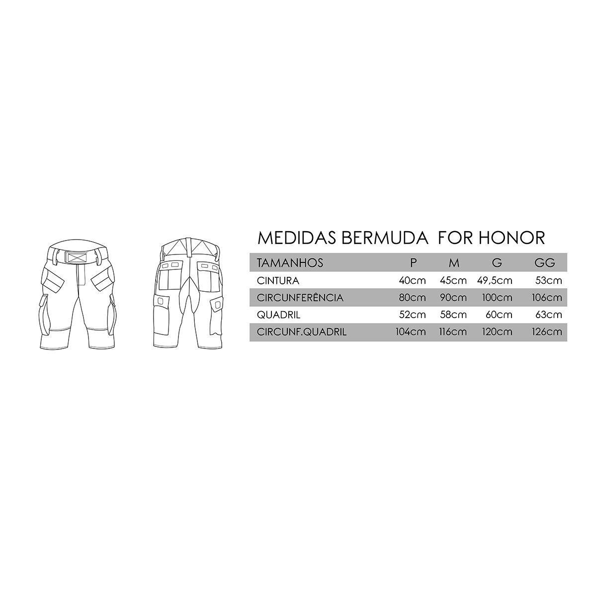 Bermuda Tática For Honor Combat 311 RIP Stop Masculina - Verde | Netshoes