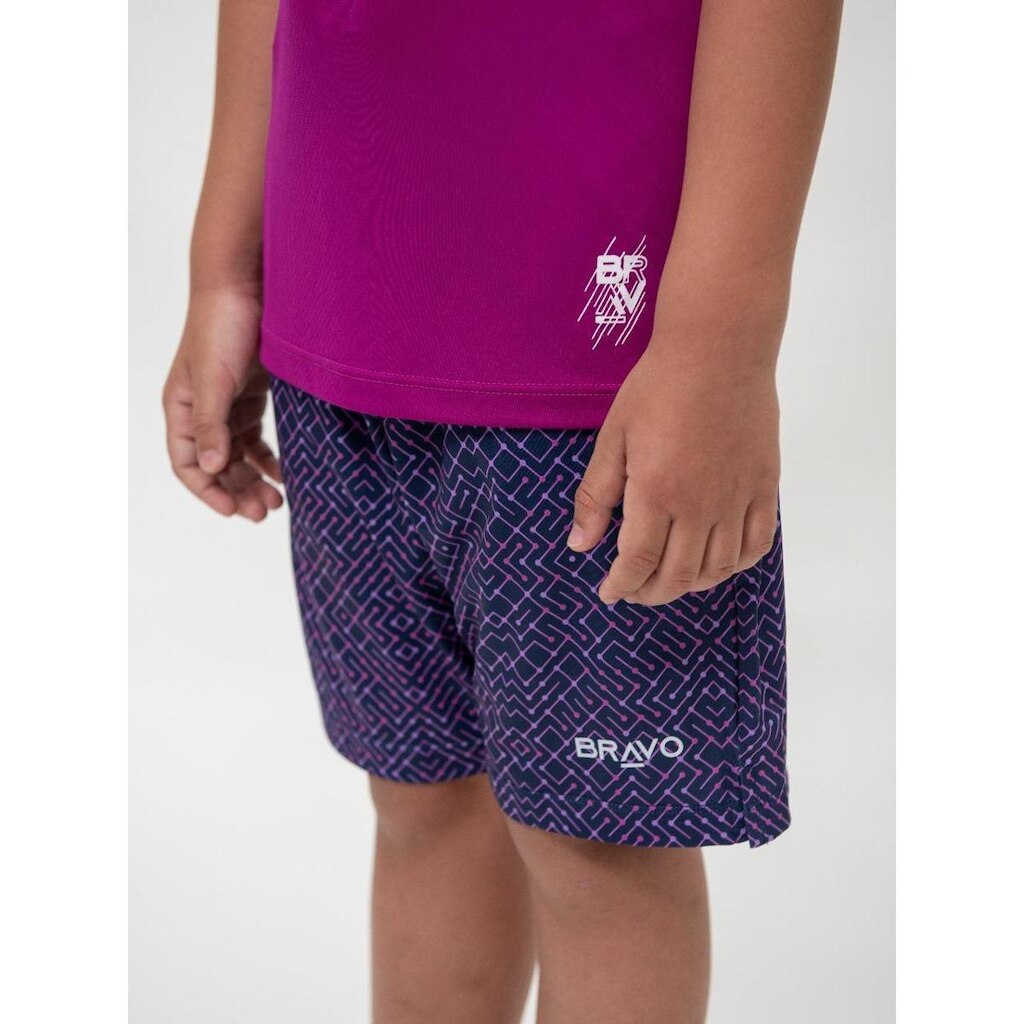 Bermuda Tecno Infantil Marinho