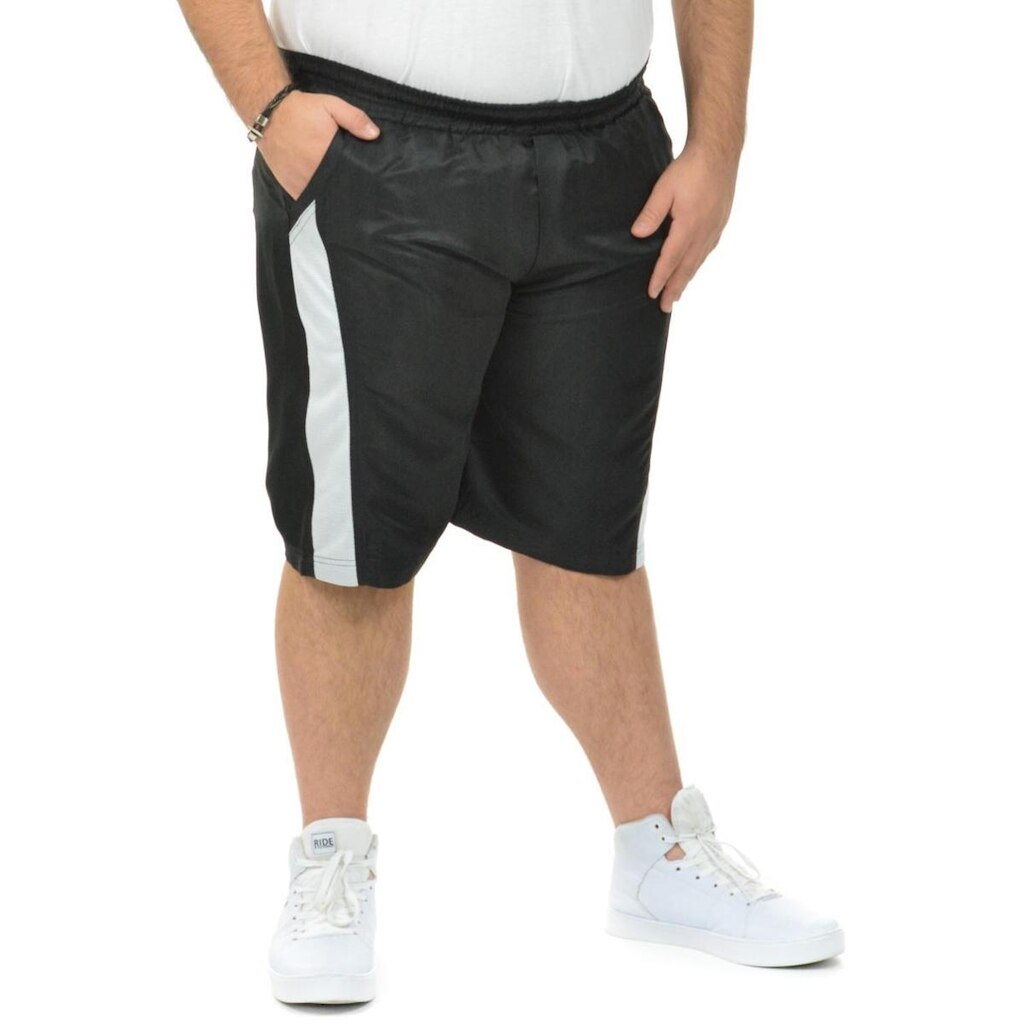 Bermuda tela plus size fenomenal Branco 46