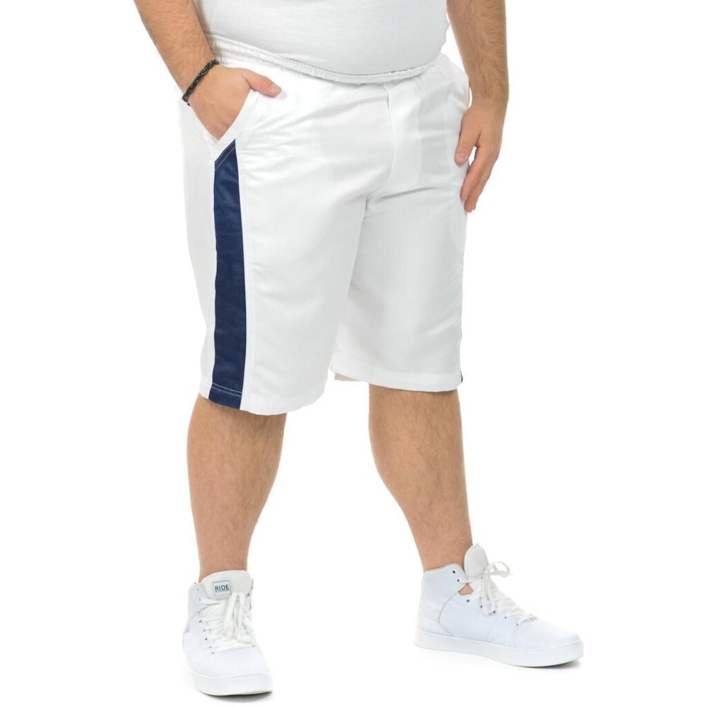 Bermuda tela plus size fenomenal Branco 46