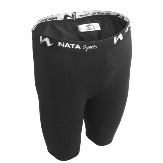 Bermuda Térmica C/ Suporte - Poliéster - Nata Sports - Preto é ruim? Bermuda Térmica C/ Suporte - Poliéster - Nata Sports - Preto é boa?