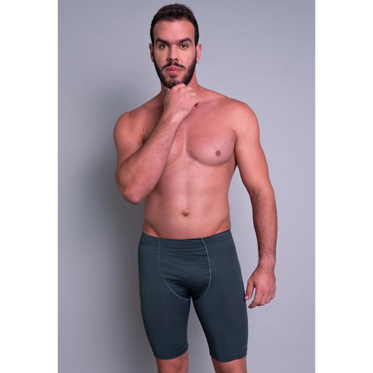 Bermuda Térmica Ciclismo Compressão MVB Modas Masculina - Cinza é ruim? Bermuda Térmica Ciclismo Compressão MVB Modas Masculina - Cinza é boa?