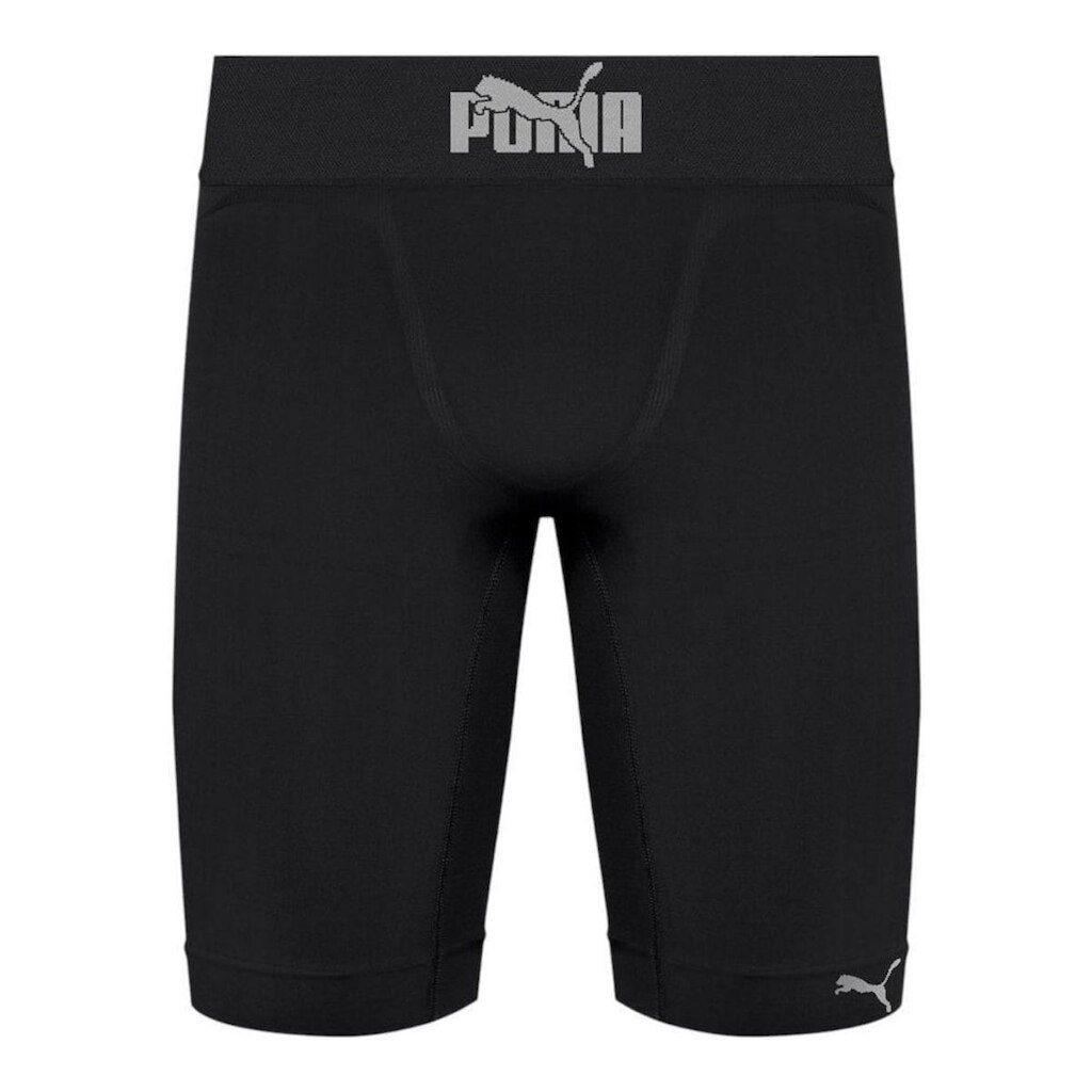 Bermuda Térmica Puma Long Boxer Masculina - Preto EG