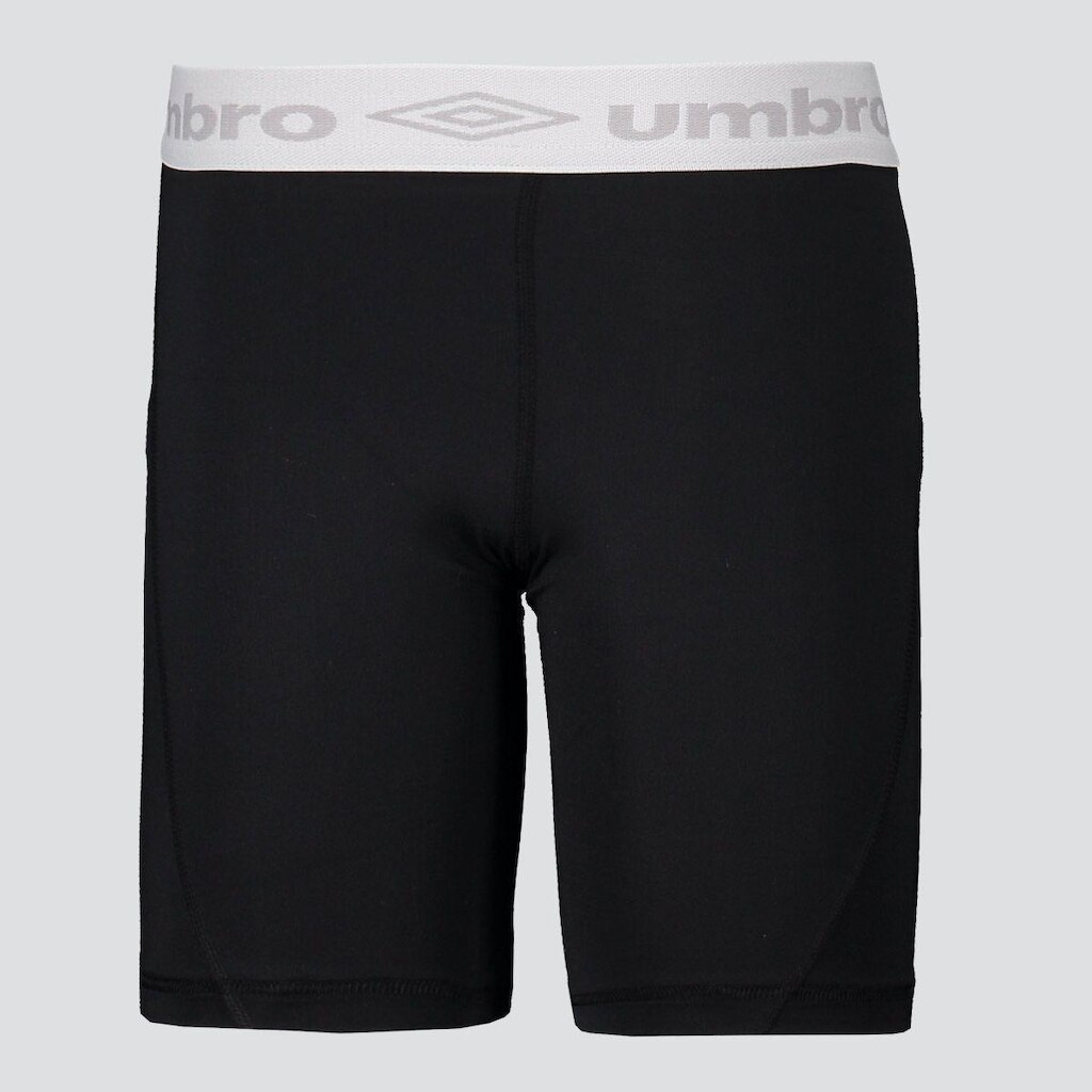 Bermuda Térmica Umbro TWR Diamond Juvenil Preta