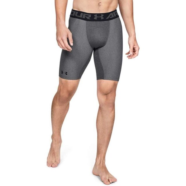 Bermuda termica under armour hg armour - masculino - Cinza+Preto é boa?