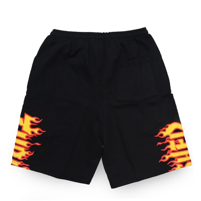 Bermuda Thrasher Magazine Moletom Flame - Preto