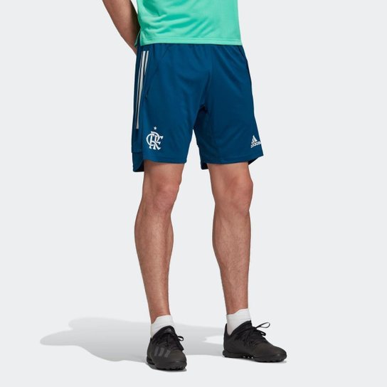 Bermuda Treino Cr Flamengo Azul Adidas - Azul Menor preço em Bermuda Treino Cr Flamengo Azul Adidas - Azul