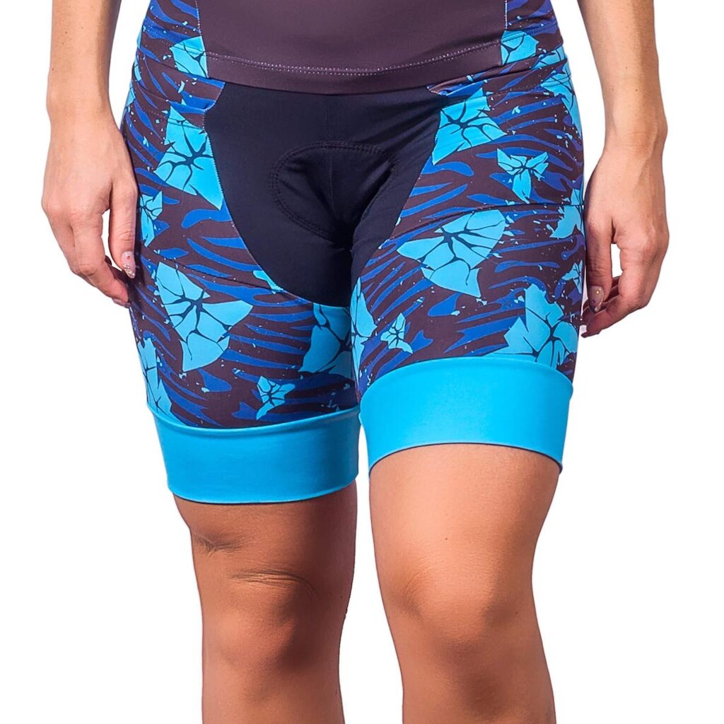 BERMUDA TRIATHLON ELITE AZUL SUPREMO UV 50+ KAUNA