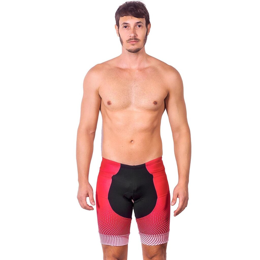 BERMUDA TRIATHLON ELITE MARSALA PROTEÇÃO UV 50+ KAUNA