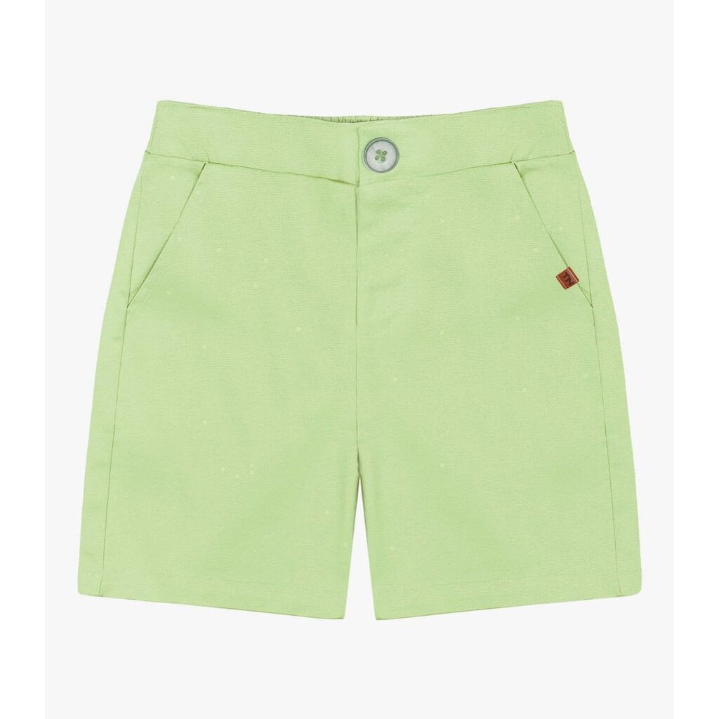 Bermuda Trick Nick Infantil Em Linho Masculina