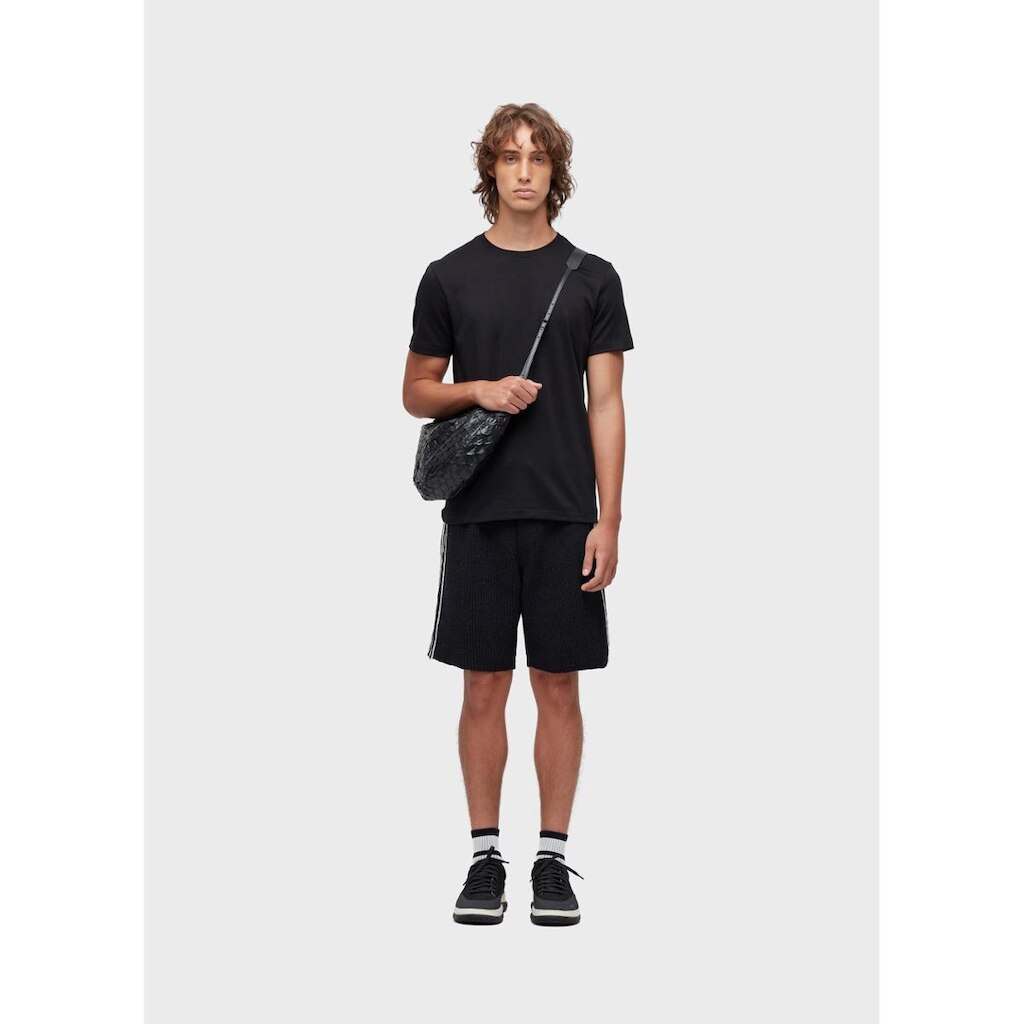 Bermuda tricot over stripes OSKLEN