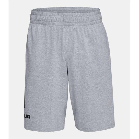 Bermuda Under Armour Sportstyle Graphic Masculina - Cinza+Preto é ruim? Bermuda Under Armour Sportstyle Graphic Masculina - Cinza+Preto é boa?