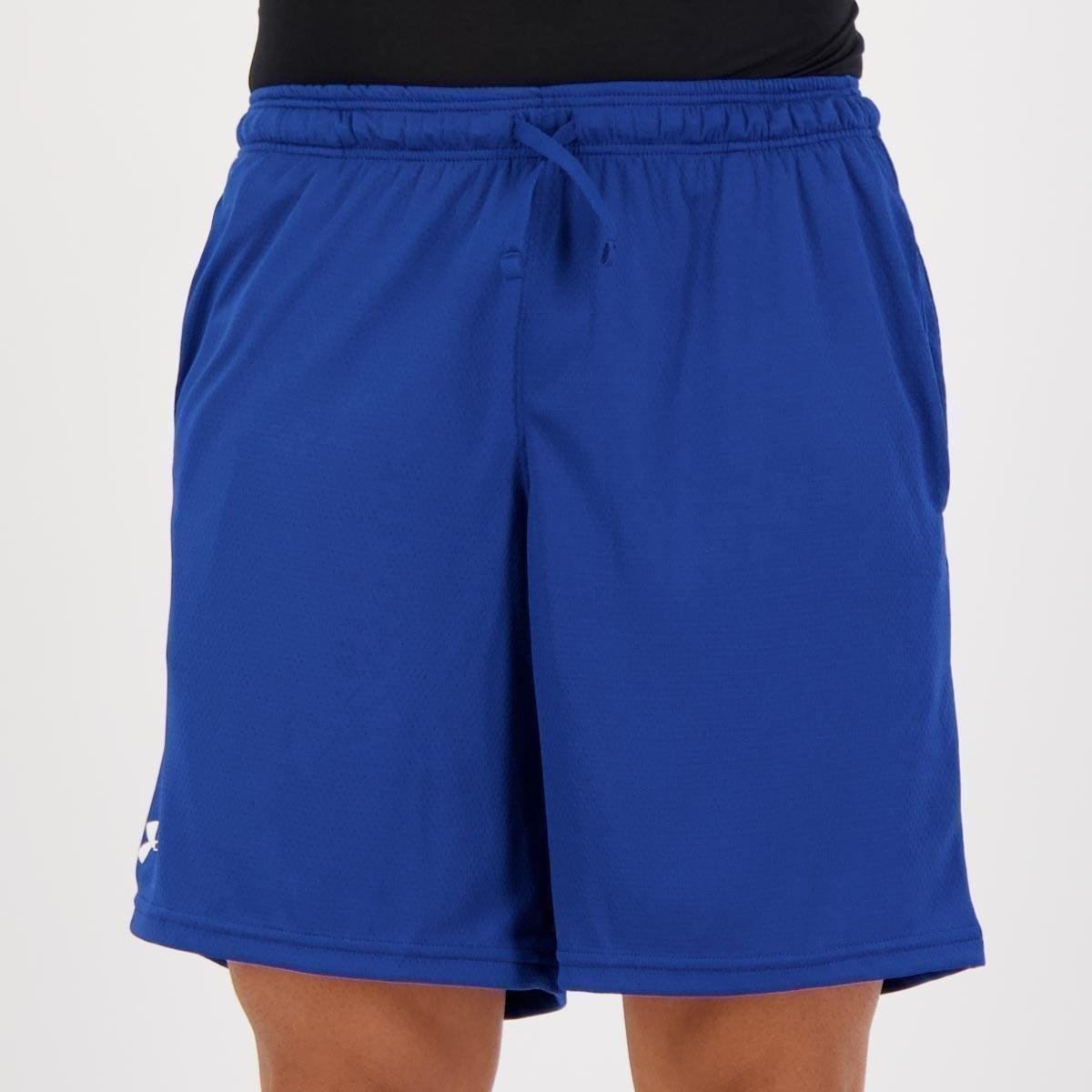 Bermuda Under Armour Tech Mesh Azul Menor preço em Bermuda Under Armour Tech Mesh Azul