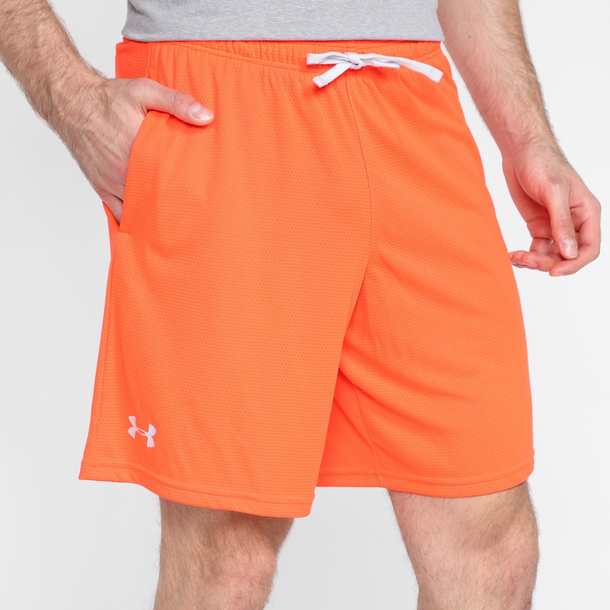 shorts de treino masculino under armour tech mesh