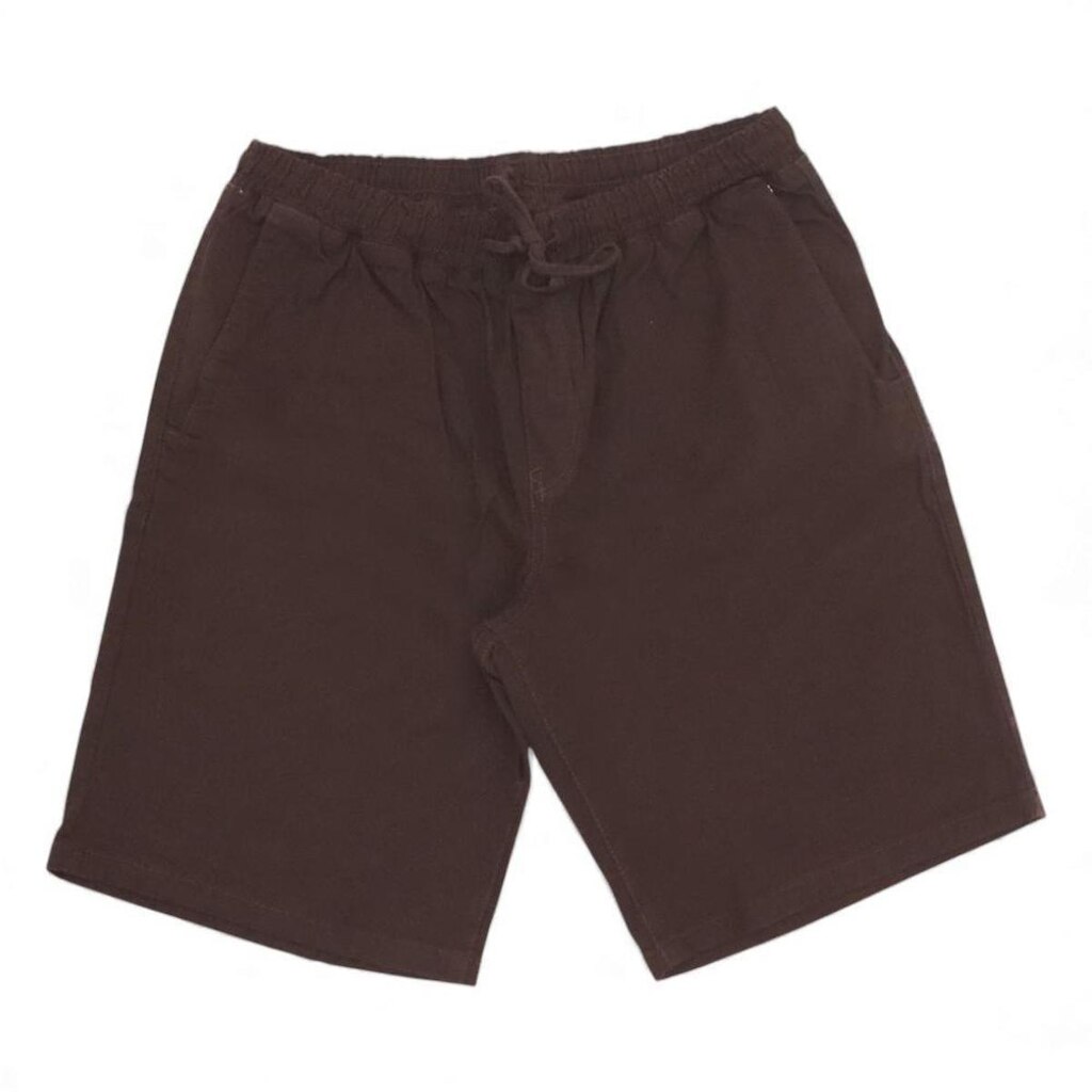Bermuda Volcom Sarja Short Frickin Elástico - Marrom