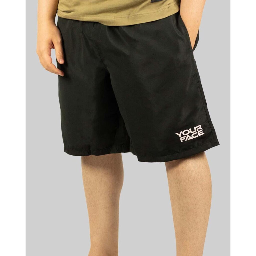 Bermuda Your Face Logo Classic - Preto