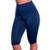 Bermudão de Academia Básico Vekyo Suplex para Moda Fitness Treino Feminino - Marinho