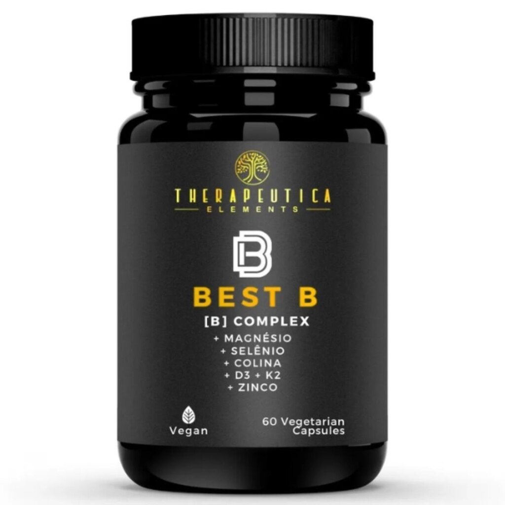 Best B Complexo B Vegan 60 Cápsulas Therapeutica