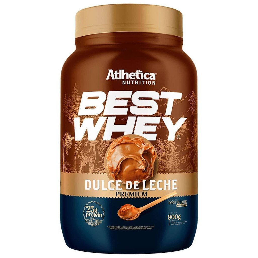 Best Whey - 900g Dulce de Leche Premium - Atlhetica Nutrition
