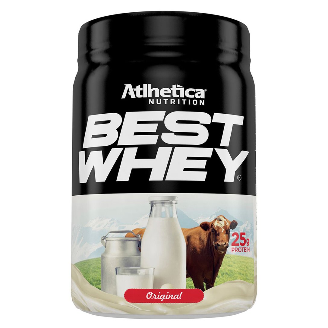 Best Whey Protein 450 g Atlhetica Nutrition Leite Netshoes