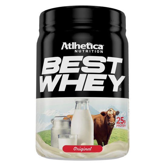 Best Whey Protein 450 g - Atlhetica Nutrition Menor preço em Best Whey Protein 450 g - Atlhetica Nutrition