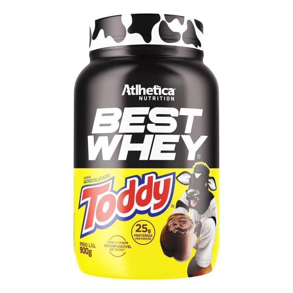 Best Whey Toddy Isolado Hidro Achocolatado 900g - Atlhetica