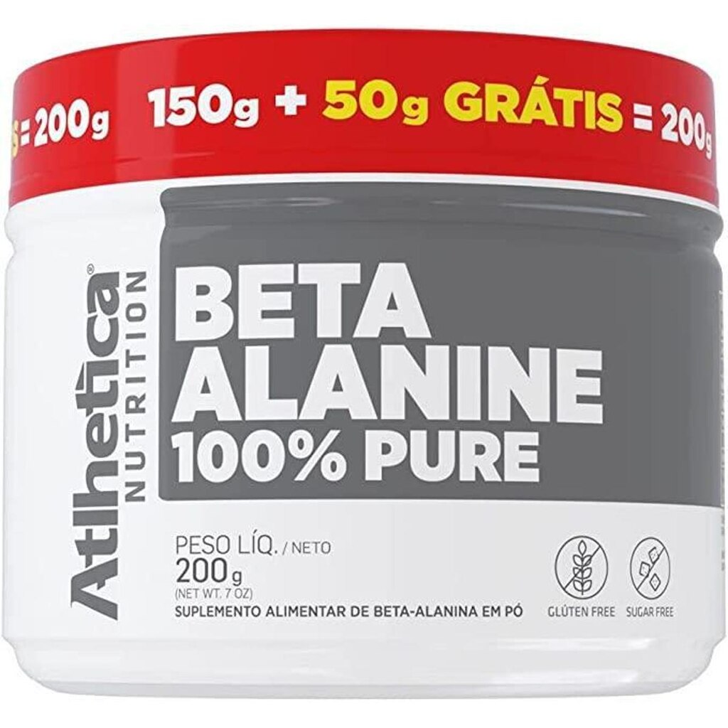 BETA ALANINA 100% PURE 200G ATLHETICA NUTRITION